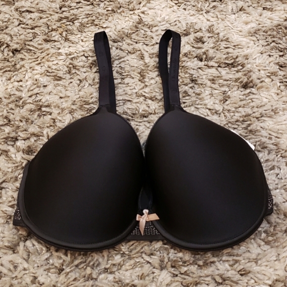 Chantelle Ideal Back Smoothing Bra Black NWT 32G - Picture 2 of 5